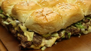 How to Make Big Mac Sliders | Cheeseburger Sliders