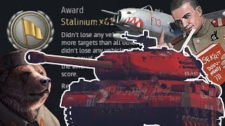 Our Red Stalinium Stronk Tonk 4 - War Thunder Russian Bias