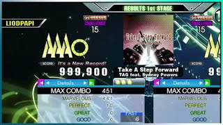 【DDR X3 vs 2ndMIX】Take A Step Forward / TAG feat. Sydney Powers [CSP] 999,900 on a sightread #ddr