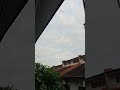 Awan Awan Merah hitam putih berarak di langit jam 7.08 pagi Tarikh 14hb Nov 2024