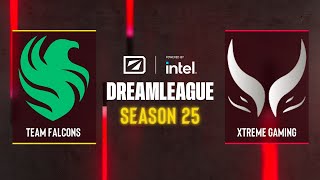 Dota2 - Team Falcons vs Xtreme Gaming - DreamLeague Season 25 - Group A