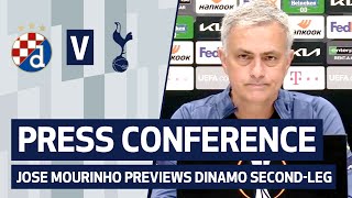 "I don't feel it's game over" | Jose Mourinho previews second leg against Dinamo Zagreb