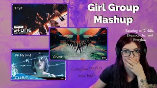 Girl Group Mash up: First Time Reacting to (G)IDLE, DREAMCATCHER and EVERGLOW: Discovering new Kpop!