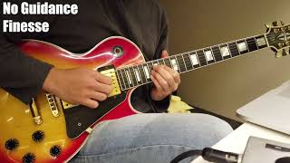 Jamming With Chris Brown and Drake - No Guidance Finesse Guitar Cover