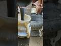 #cement flower pot in plastic mold making complete process part 332