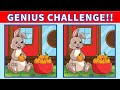 【Spot the difference】⚡️Only genius can find 3️⃣ difference | Japanese Puzzle