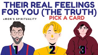 🔮THEIR REAL FEELINGS FOR YOU❤️💔|PICK A CARD|Tarot Reading(Timeless) #pickacard