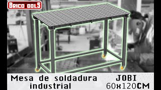 Arma tú Mesa de Soldadura Industrial (ACCUWELD JOBI 60X120CM) || Bricotools