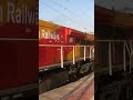 😍 Wdg4g locomotive horn sound goods train 😍 #shorts