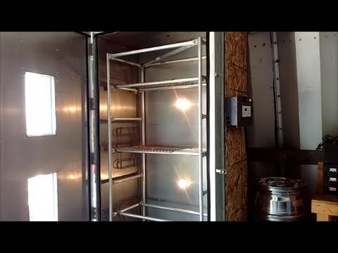 Powder Coating Oven Rack Part 1 DIY homemade how to build Powder Coating Oven Rack Part 1 DIY homemade how to build
