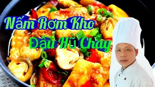 Hướng Dẫn Món Nấm Rơm Kho Đậu Hũ Chay / Món Ăn Chay