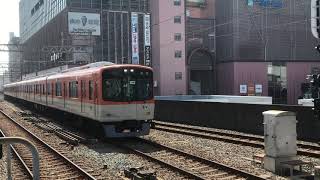 阪神9300系(9501F)直通特急姫路行き　山陽明石駅入線