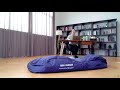 now on kickstarter giga lounger super fast one key automatic inflatable lounger