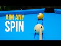 How to Aim & Apply Side Spin | 5 Different Ways