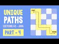 Unique Paths - Leetcode 62 - Part 4 - Java