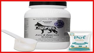 Nutri-Pet Research Nupro Silver for Dogs Hip and Joint Supplement for Dog 5LB with 10ct Pet Wipes -