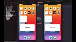 WidgetKit(StaticConfiguration) iOS 14 part#2