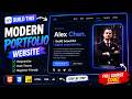 Complete Portfolio Website Project | HTML & Tailwind CSS