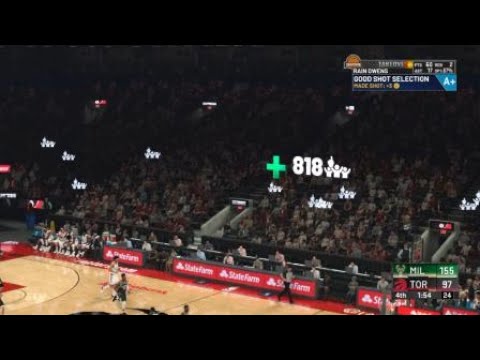 NBA 2K20 Season 2 Bucks Vs. Raptors - YouTube