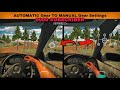 Real Gear Car Driving Games | Automatic To Manual Gear Settings #gameplay #cargame