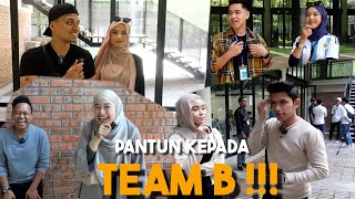 SEMUA AI TEAM BAGI PANTUN CINTA DI AUDITION TEAM B !!!