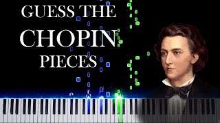 Guess the 25 Chopin Pieces (Piano Quiz)