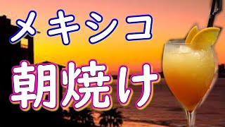 【ローリングストーンズ　ミック・ジャガーも愛した酒】オレンジとテキーラのカクテル ーテキーラサンライズー