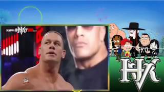 WWE John Cena vs The Rock vs The Miz vs R Truth   OMG BRUTAL FIGHT   Full Match