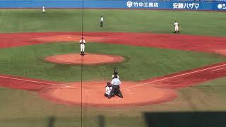 淡々とアウトを重ねる国士舘エース中西くん 5回まで零封【東京都高校野球秋季大会決勝  帝京 × 国士舘 2019.11.10】