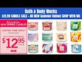 Bath & Body Works $12.95 CANDLE SALE + All NEW Summer Online! SHOP WITH ME