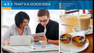 THAT'S A GOOD IDEA |Unit 4| 4.3 THAT'S A GOOD IDEA | JOBS| Speak out intermediate