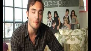 Ed Westwick interview discussing Gossip Girl and the UK