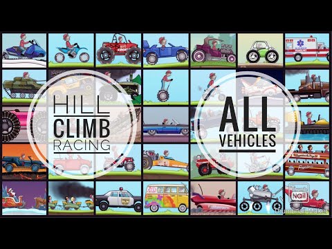 Hill Climb Racing todos los vehículos Hill Climb Racing todos los vehículos y todas las etapas 2021