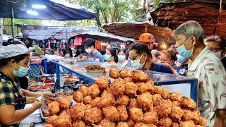 5บาท หมูกระเทียมพริกไทยดำ ลูกใหญ่เครื่องแน่น ลูกค้าจัดไป3,000ลูก พี่ญายิ้มแก้มปริ