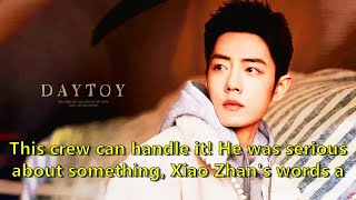 This crew can handle it! He was serious about something, Xiao Zhan's words and deeds made Heizi coll