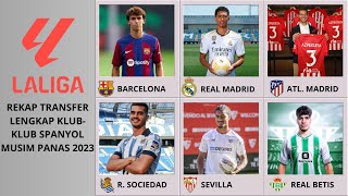 Rekap Transfer Musim Panas 2023 Klub Klub Liga Spanyol (La Liga Transfer)