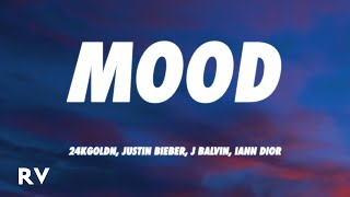24kGoldn, Justin Bieber, J Balvin, iann dior - Mood Remix (Letra/Lyrics)