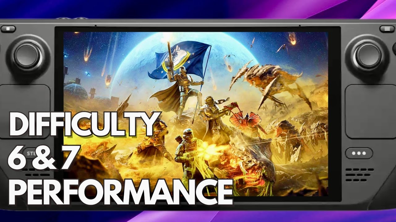 Helldivers 2 Steam Deck Performance Settings Stream Deck Helldivers 2