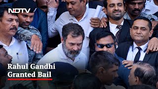 Rahul Gandhi Gets Bail In Defamation Case Over "Modi Surname" Comment