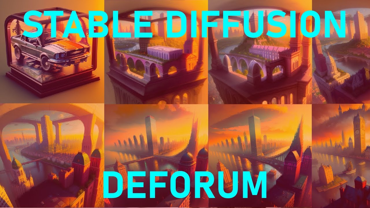 A Basic Intro To Deforum Stable Diffusion Transform Prompts And