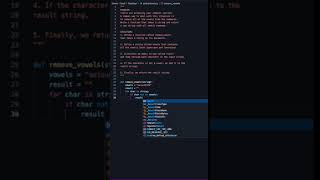 Remove vowels from a string with Python?