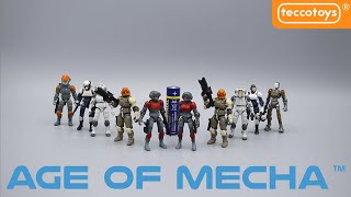 Age Of Mecha™ Pilot Action Figures