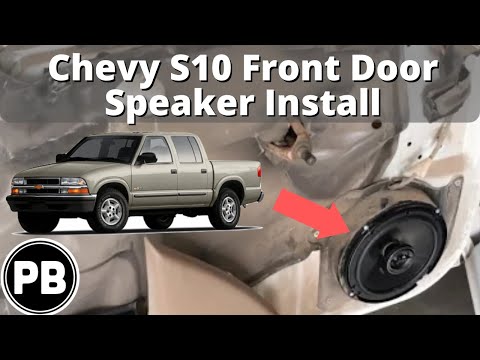 How To Install Replace 2 Door Panel Chevy S10 Blazer Gmc