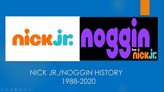 NICK JR./NOGGIN History 1988-2020