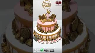 1st Birthday Cake - Chocolate Theme Cake