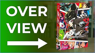 Persona 5 + Persona 5 Royal  Official Design Works Hardcover Overview