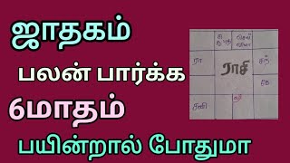 ஜாதகம் பலன் பார்க்க 6மாதம் படித்தால் போதுமா 7418188403