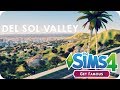 DEL SOL VALLEY TOUR (with lot sizes & townies) | Sims 4 Get Famous (Early Access)