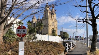 大垣駅からソーラーアーク経由で尾張一宮駅まで歩く【四日市散歩】