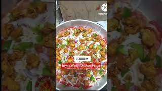 Home Made Chicken Pizza Recipe l  Pizza Chicken Homemade Recipe l Madehome Recipe Pizza Chicken